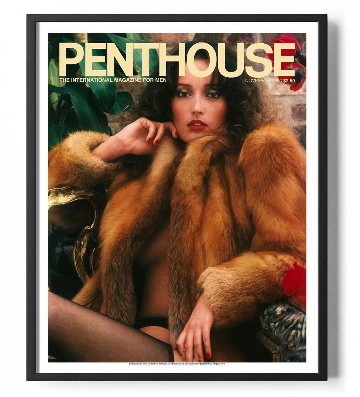 Penthouse Magazine November 1980 Cover Poster