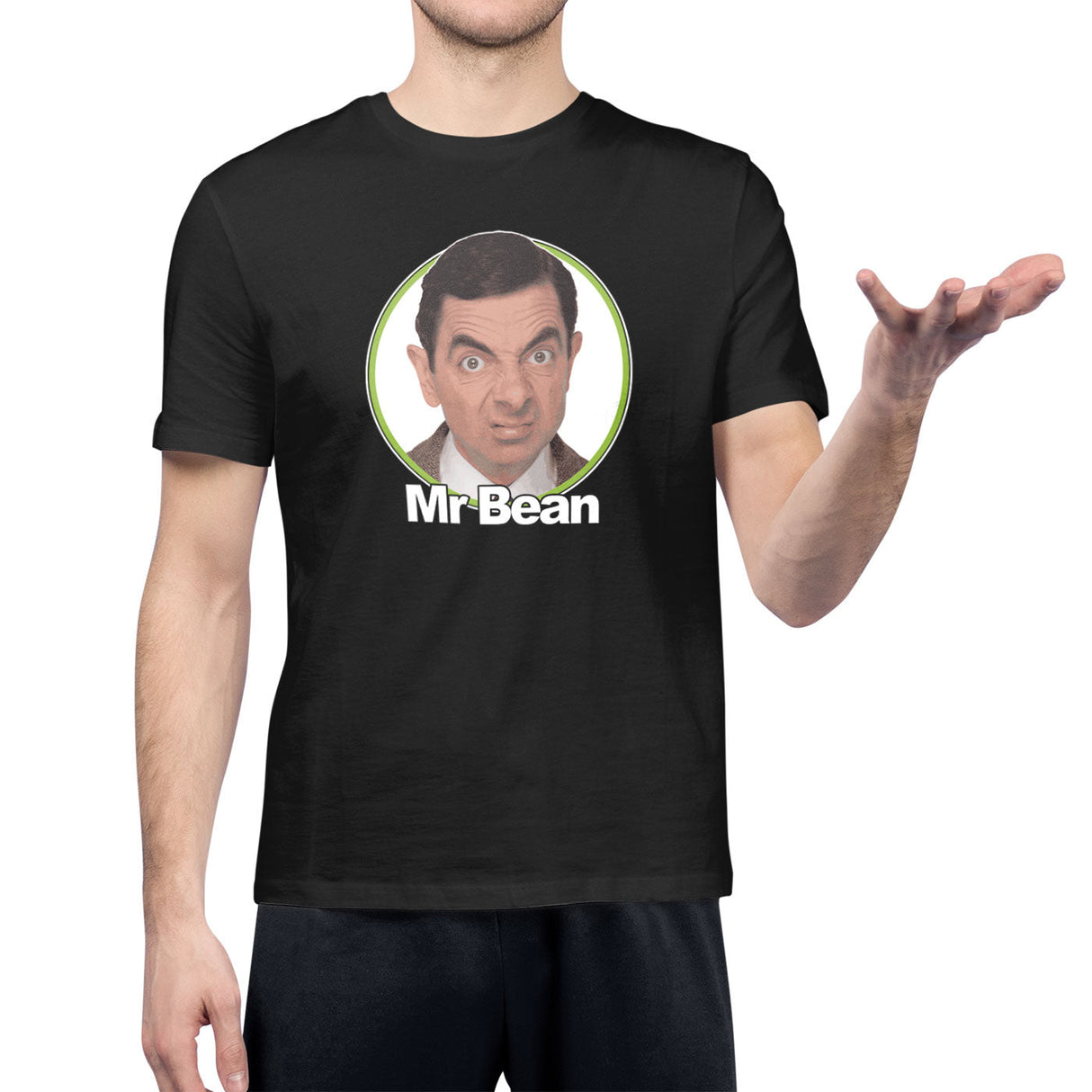 Mr Bean Circle T-Shirt