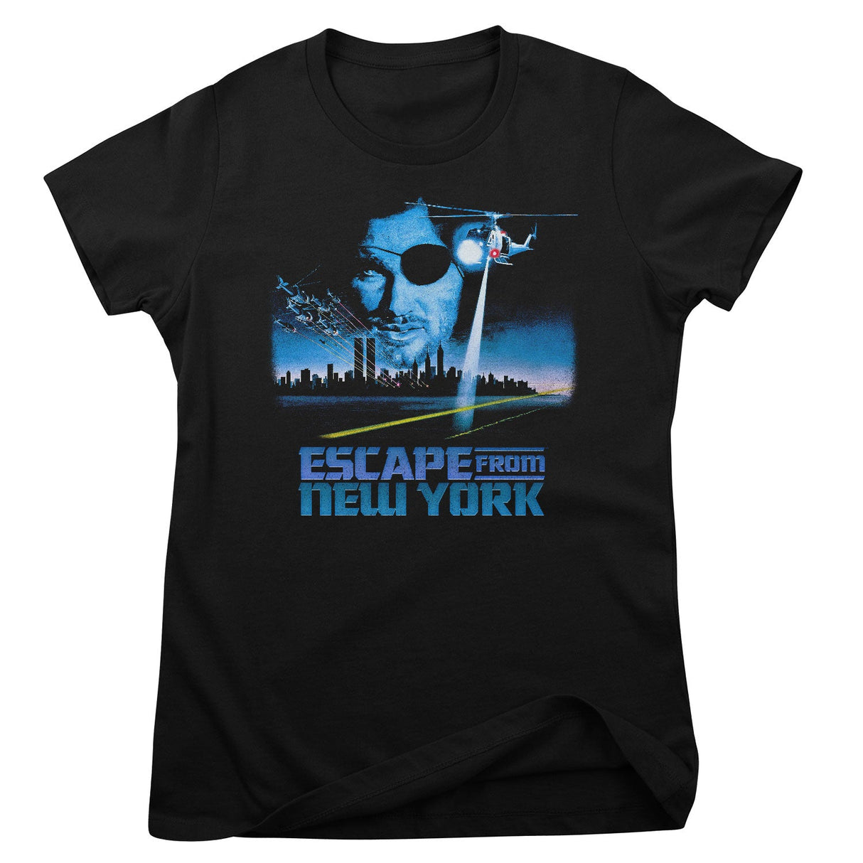 Vintage Poster Escape From New York Girly Tee