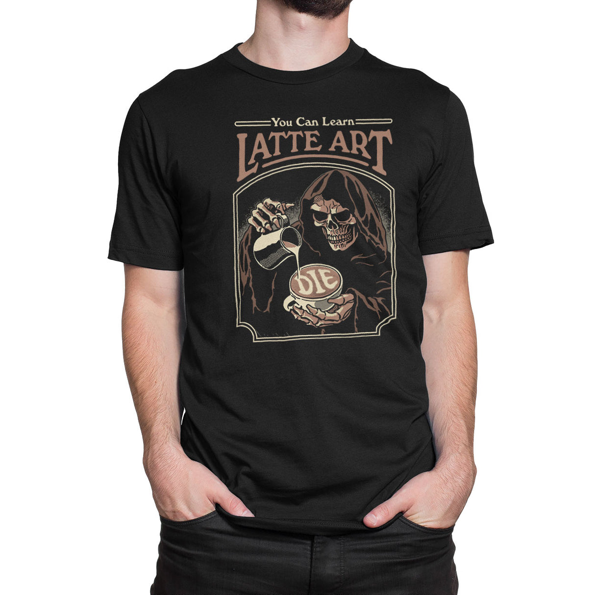 Steven Rhodes - Latte Art T-Shirt