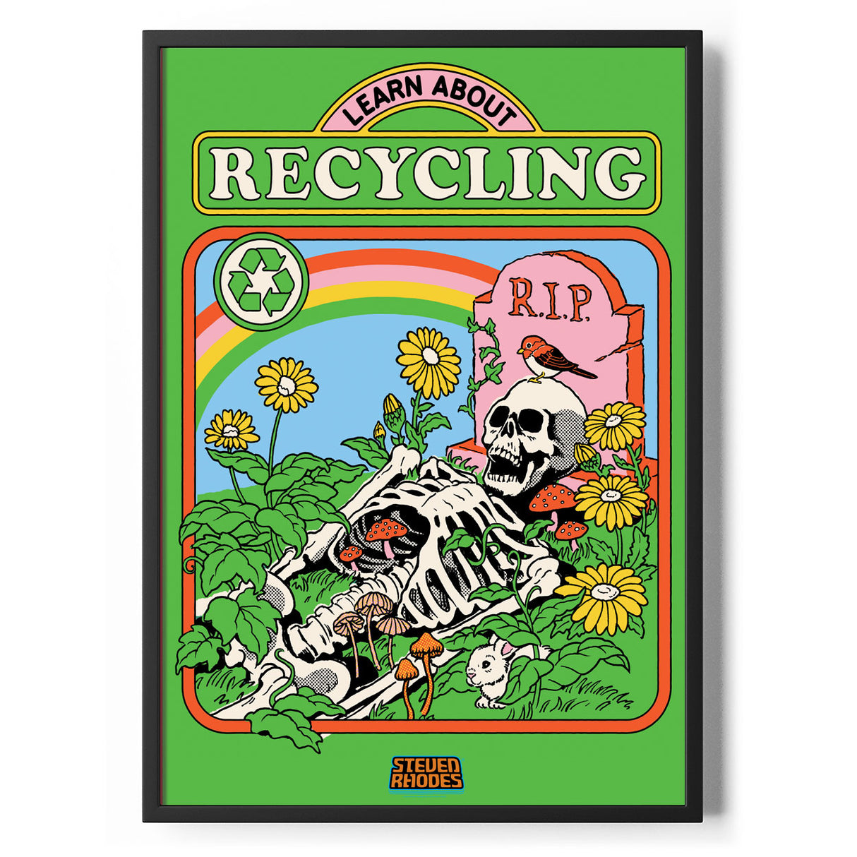 Learn About Recycling Poster Standard