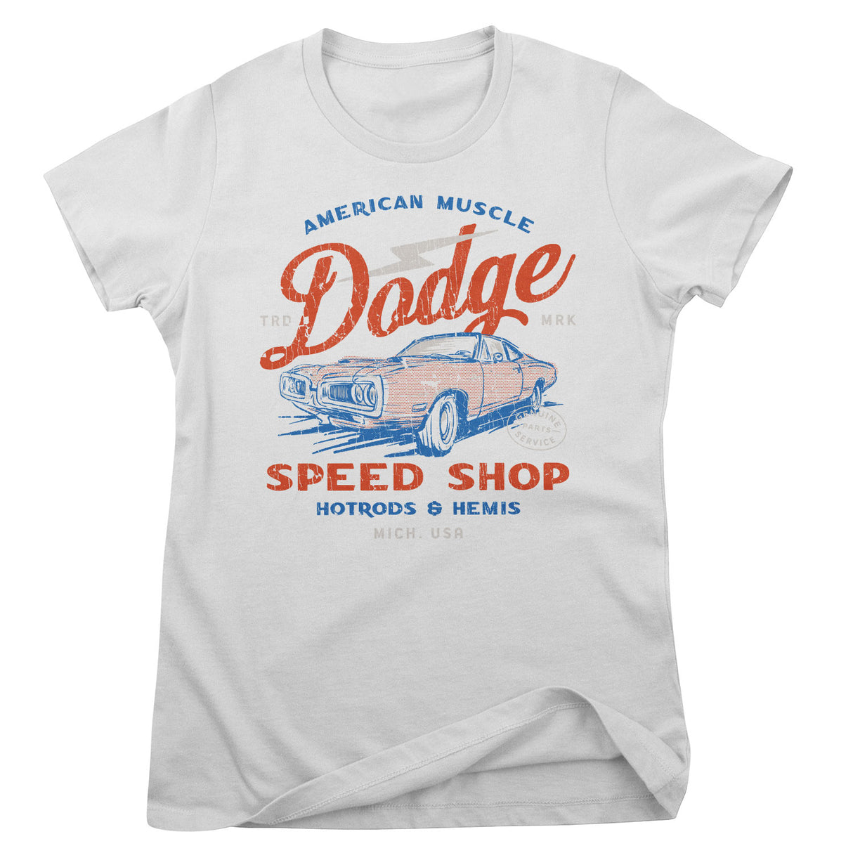 Dodge Hotrods & Hemis Girly Tee