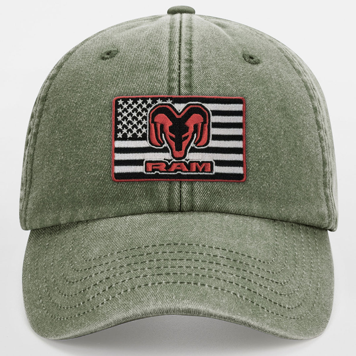 RAM Trucks Flag Patch Vintage Low Profile Cap