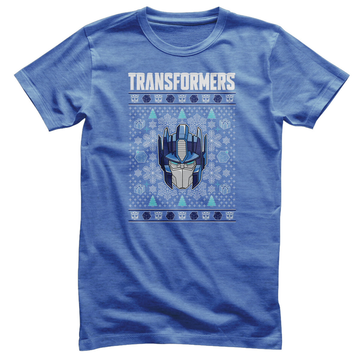 Transformers Christmas Pattern T-Shirt