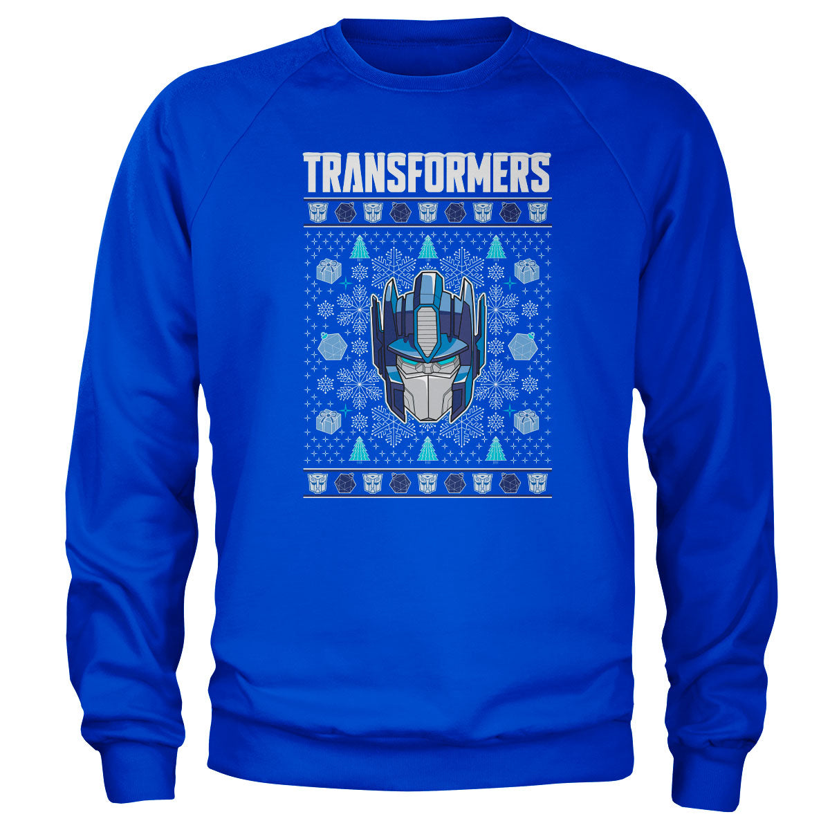 Transformers Christmas Pattern Sweatshirt