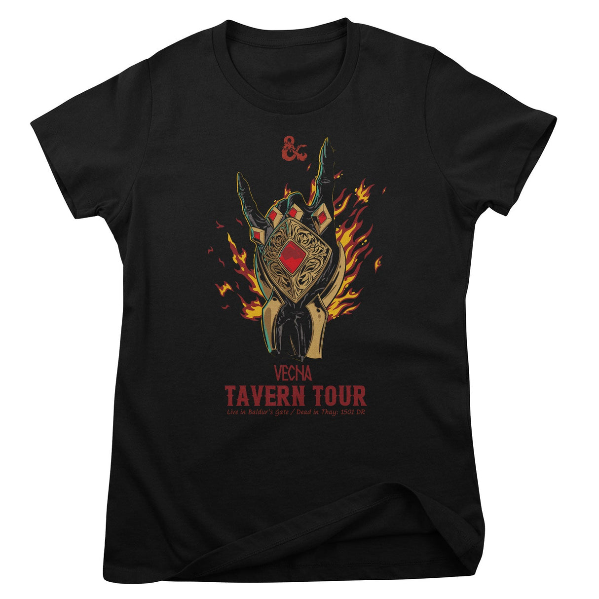 D&D - Vecna Tavern Tour Girly Tee
