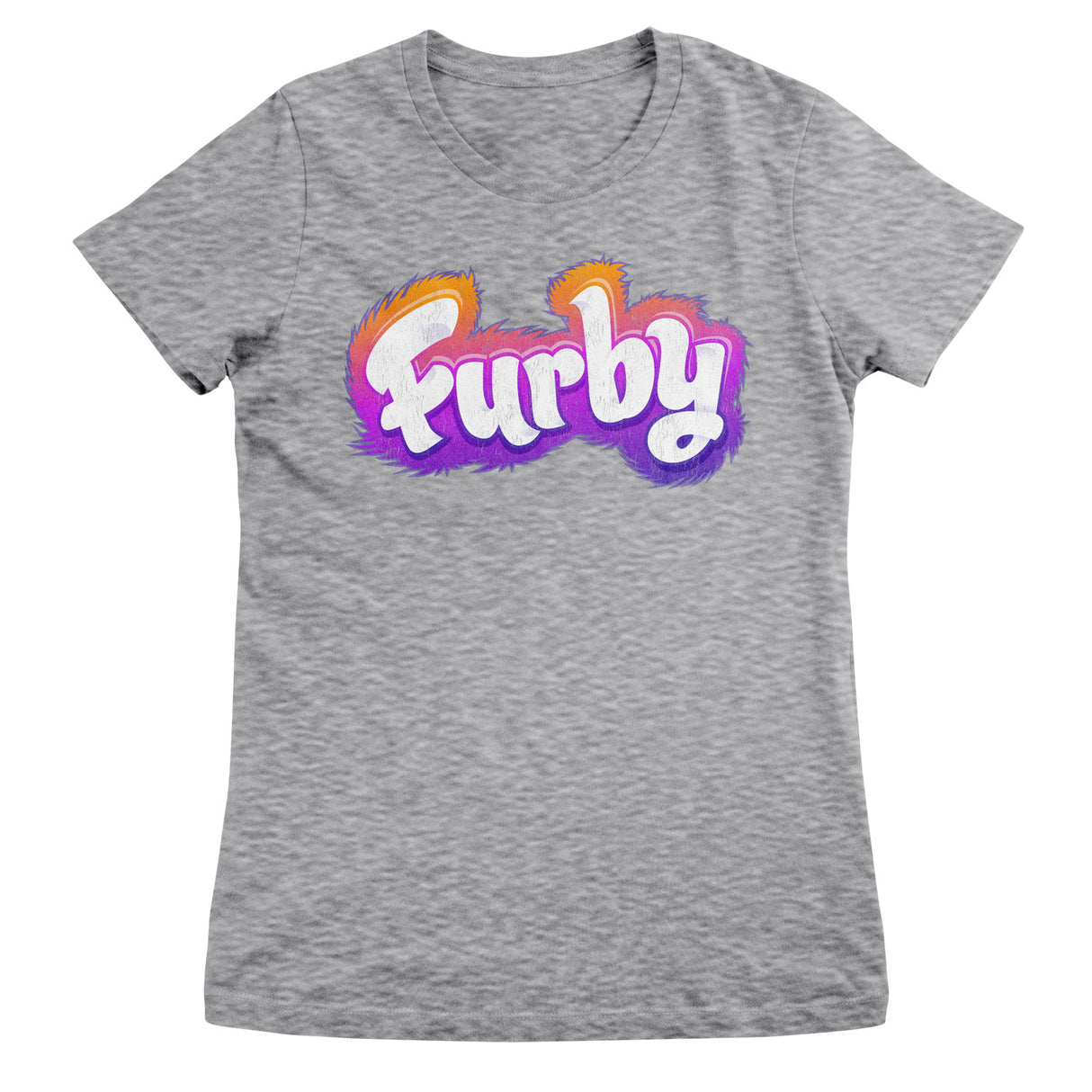Furby Washed Logotype Girly Tee