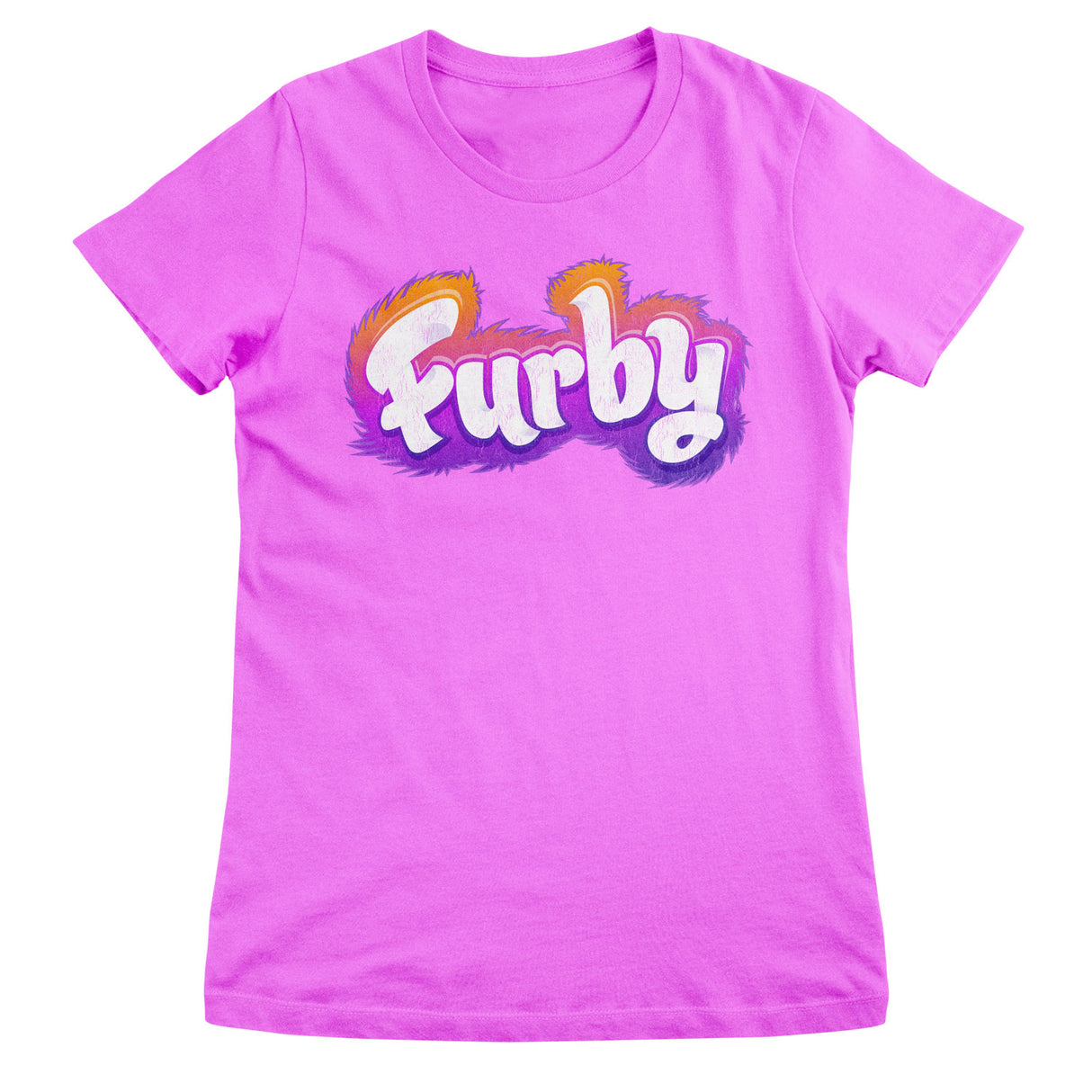 Furby Washed Logotype Girly Tee