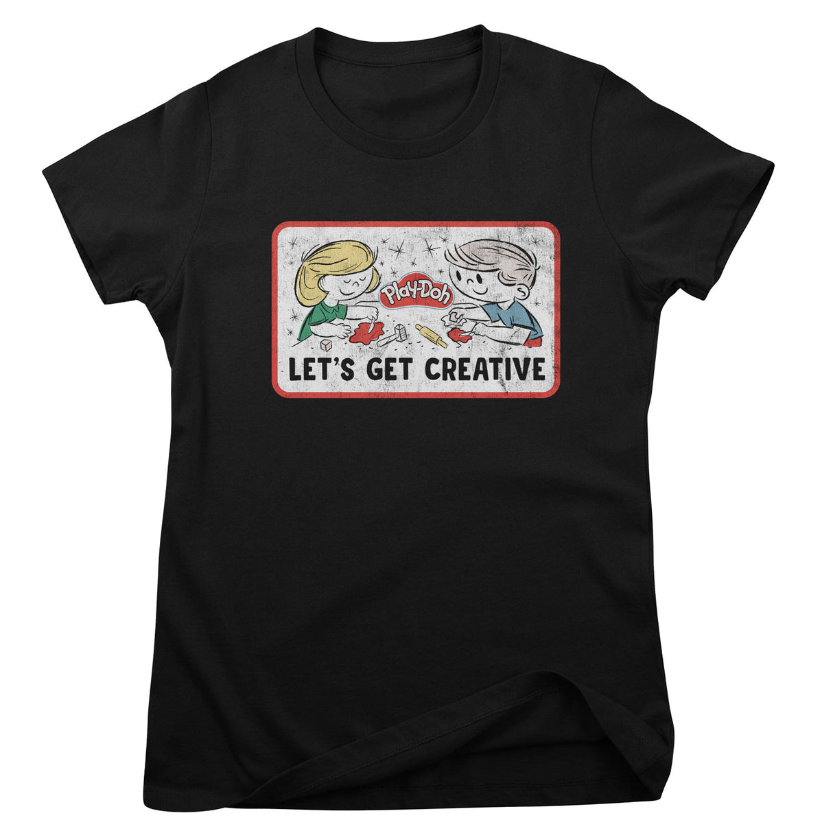 Play-Doh - Let's Get Creative Girly Tee