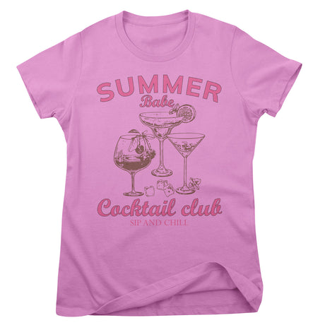 Summer Coctail Club Girly Tee