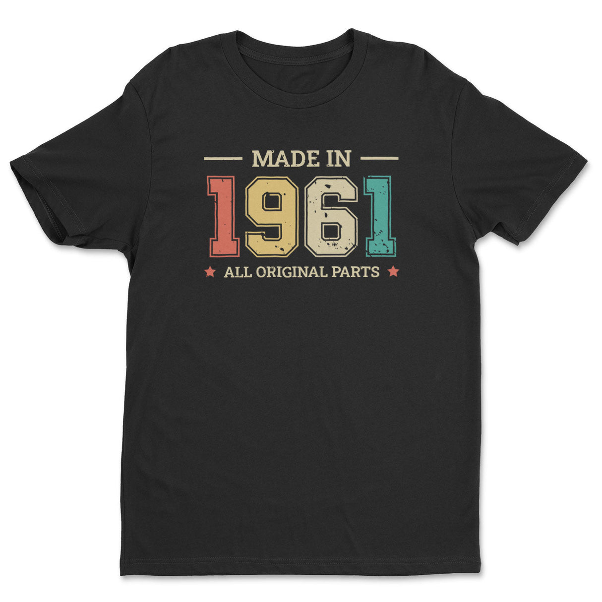 Made In 1961 - All Original Parts Tee