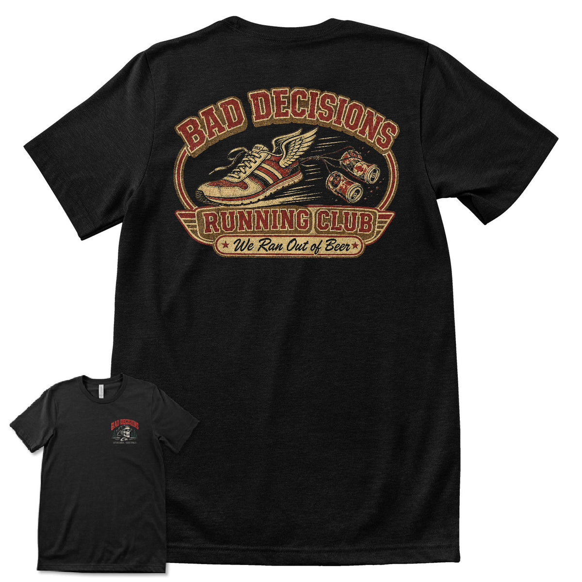 Bad Decisions Running Club T-Shirt