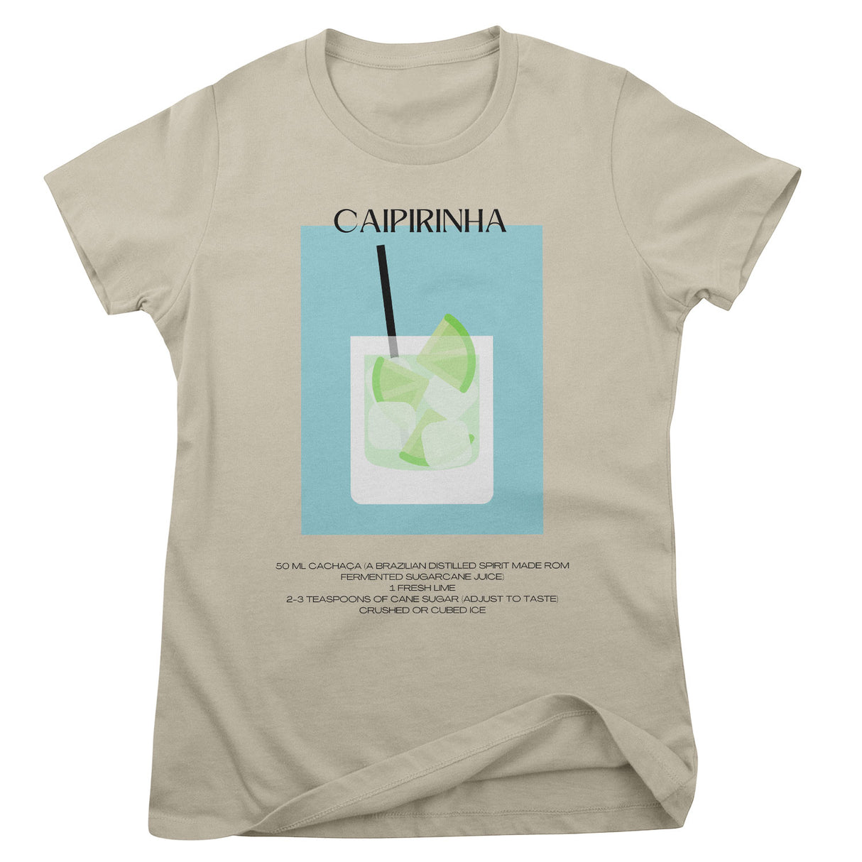Caipirinha - Coctail Recipe Girly Tee