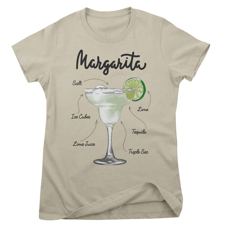 Margarita - Ingredients Girly Tee