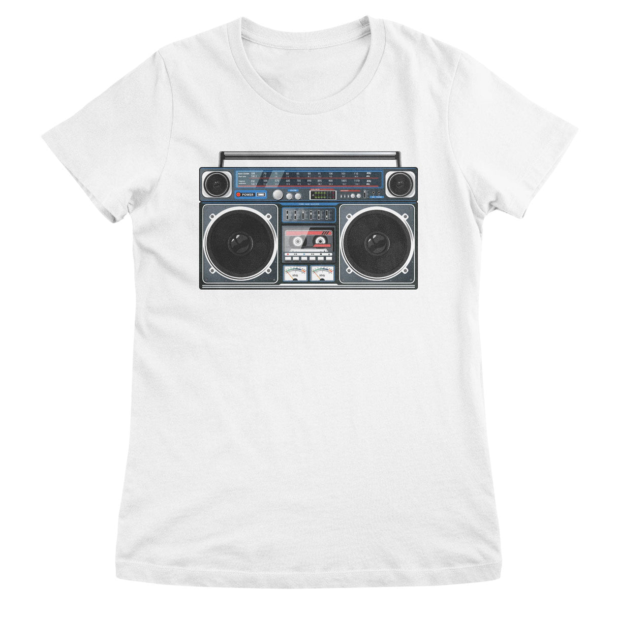 80's Cassette Player Girly Top