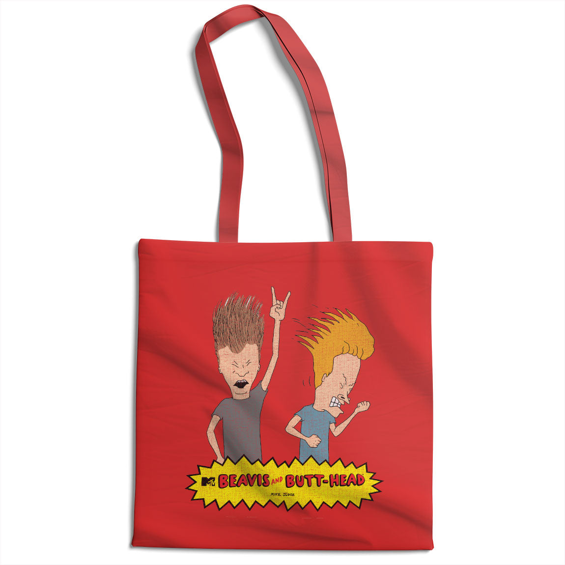 Beavis and Butt-Head Headbanging Tote Bag