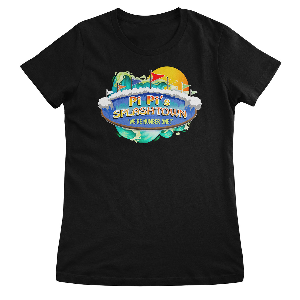 Pi Pi's Splashtown Girly Tee