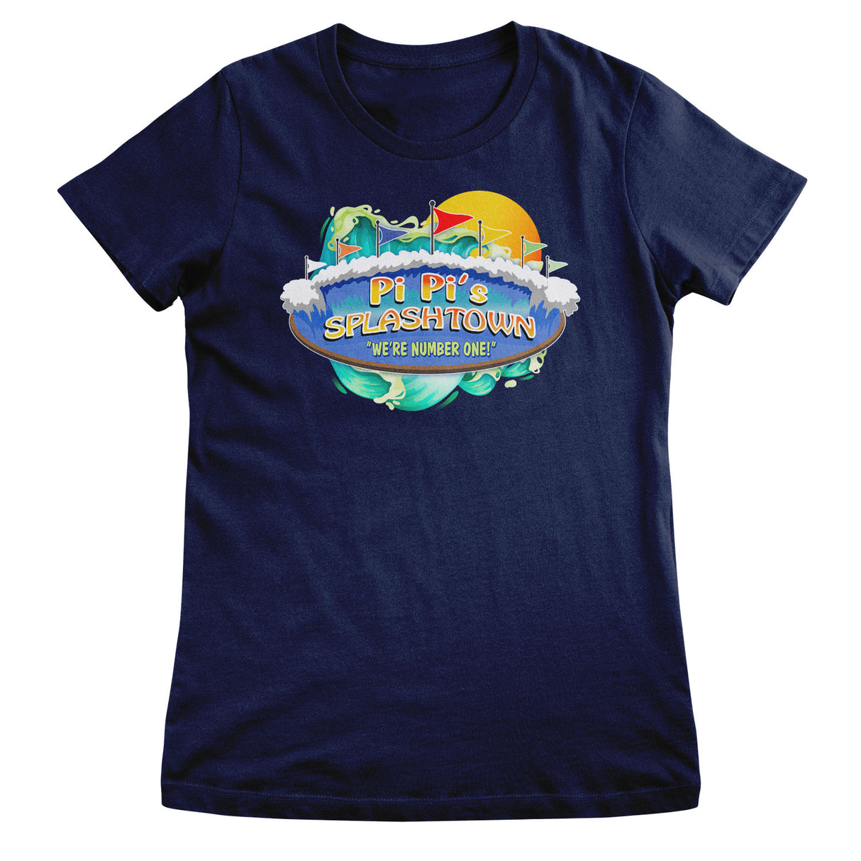 Pi Pi's Splashtown Girly Tee