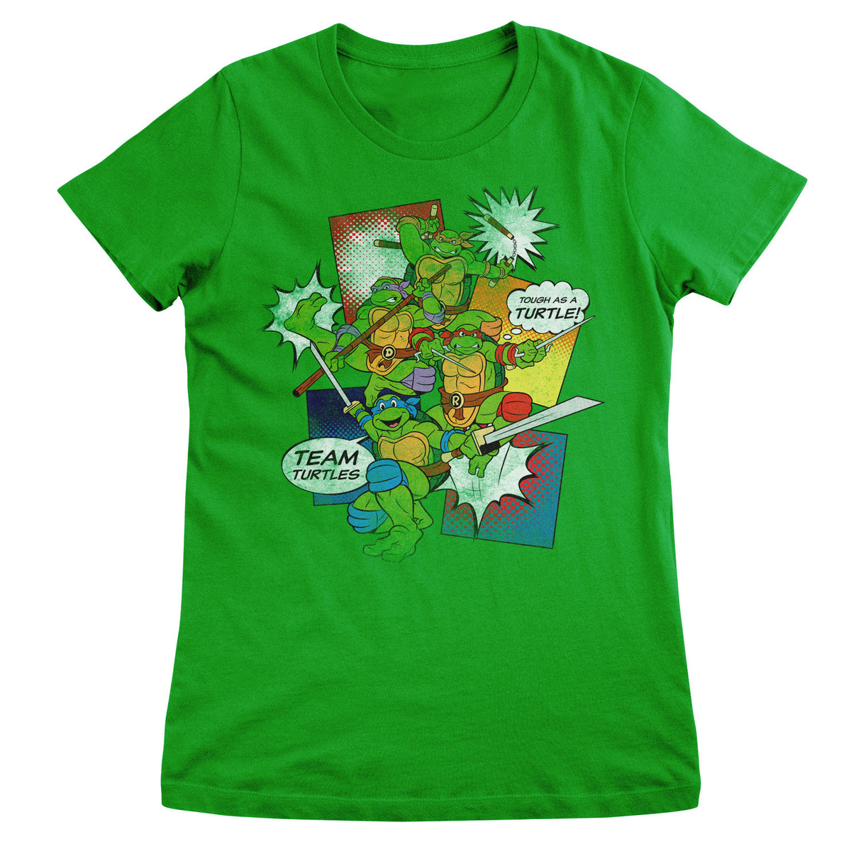 TMNT Comics Girly Tee