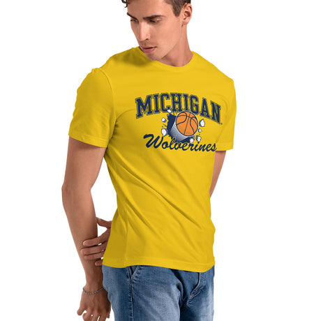 Michigan Wolverines Basketball T-Shirt
