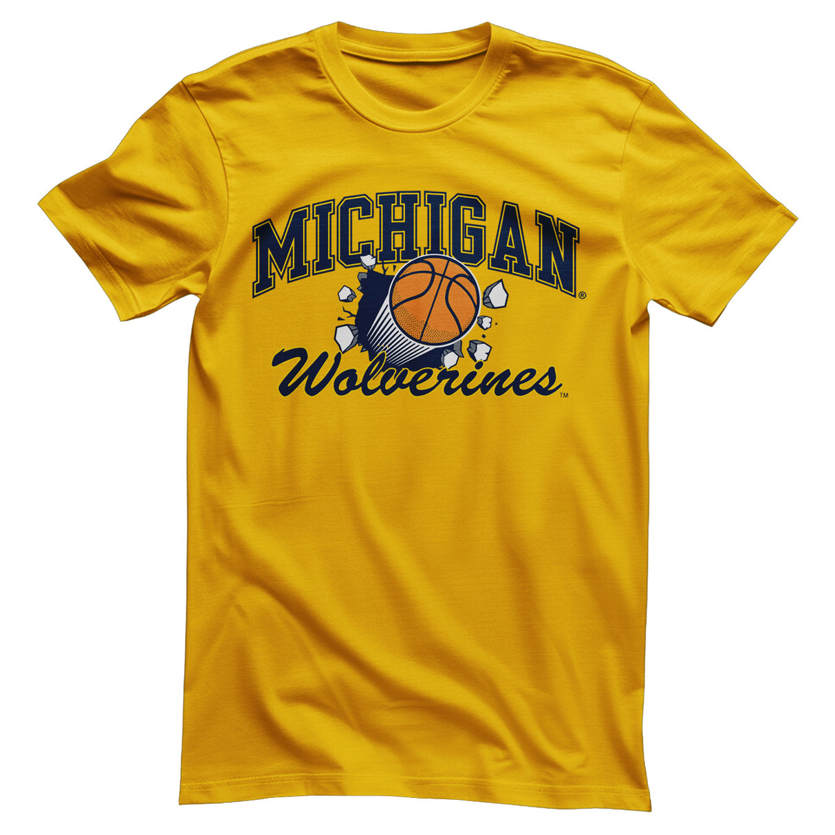 Michigan Wolverines Basketball T-Shirt