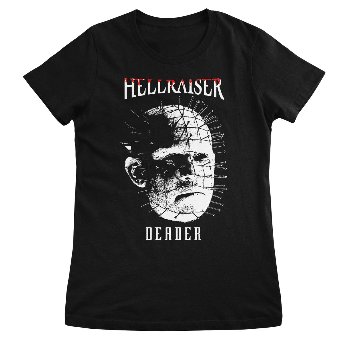 Hellraiser - Black Deader Head Girly Tee