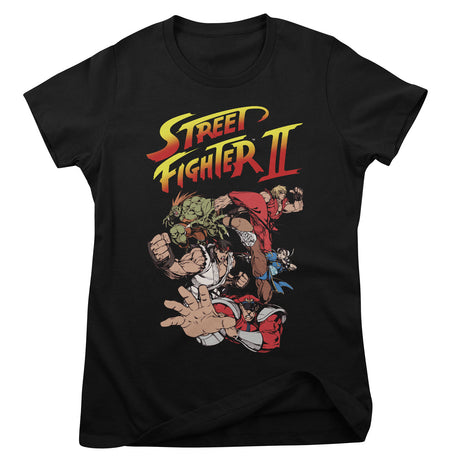 Street Fighter II Girly Tee