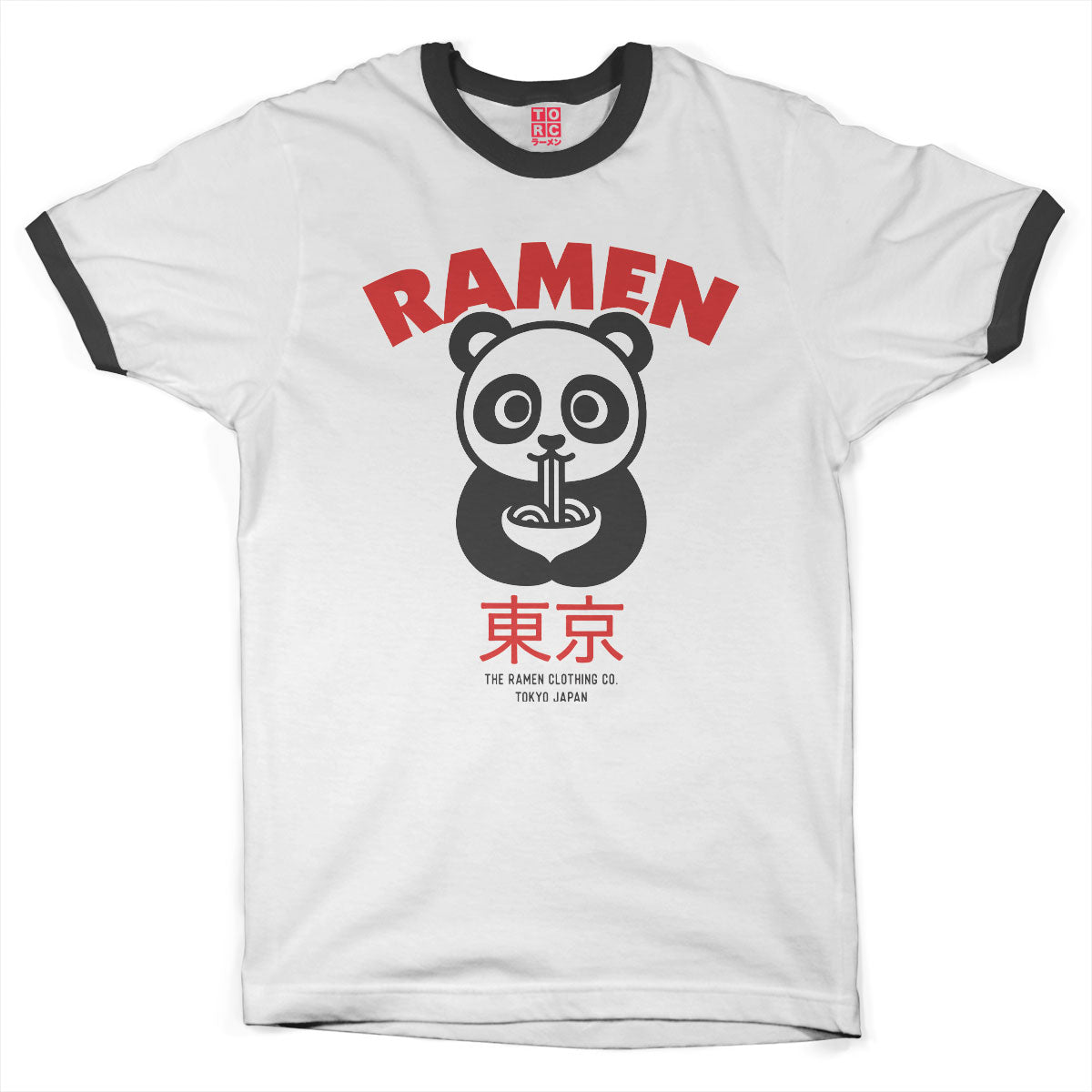 Ramen Panda Ringer Tee