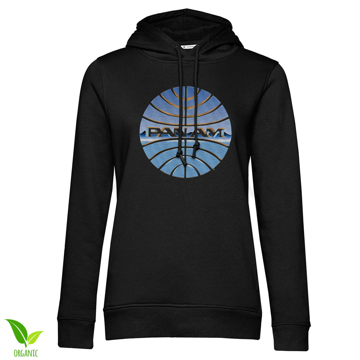 Pan-Am Chromed Globe Logo Girly Hoodie