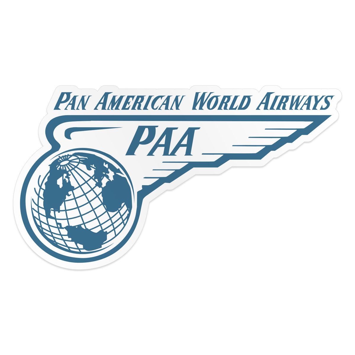 Pan American World Airlines Sticker