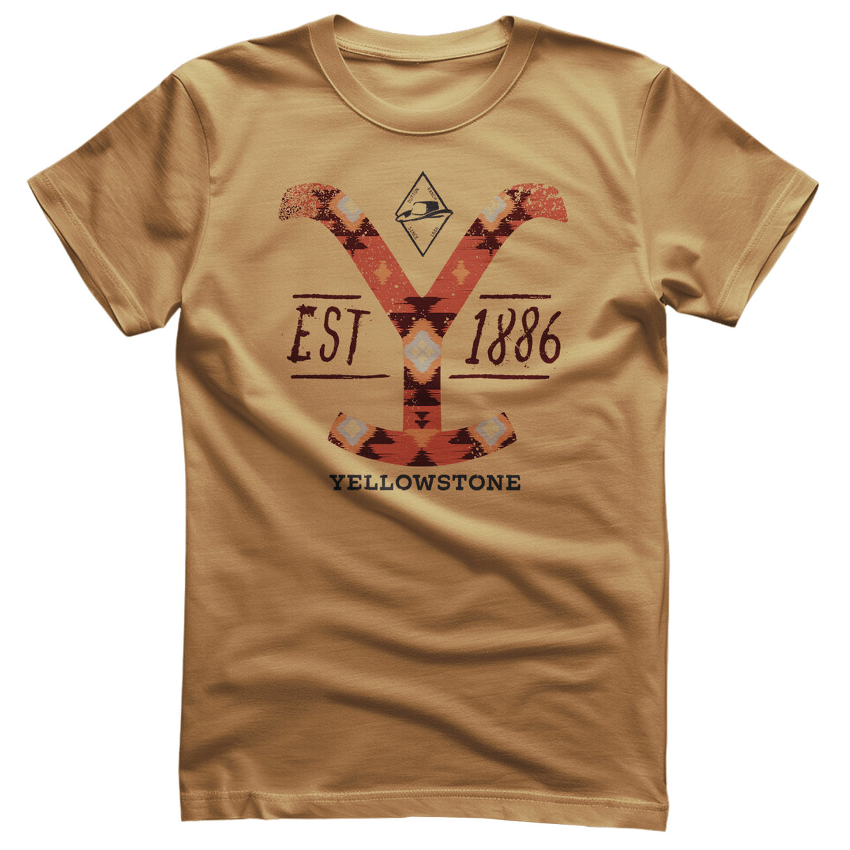 Yellowstone Native Pattern Logo T-Shirt