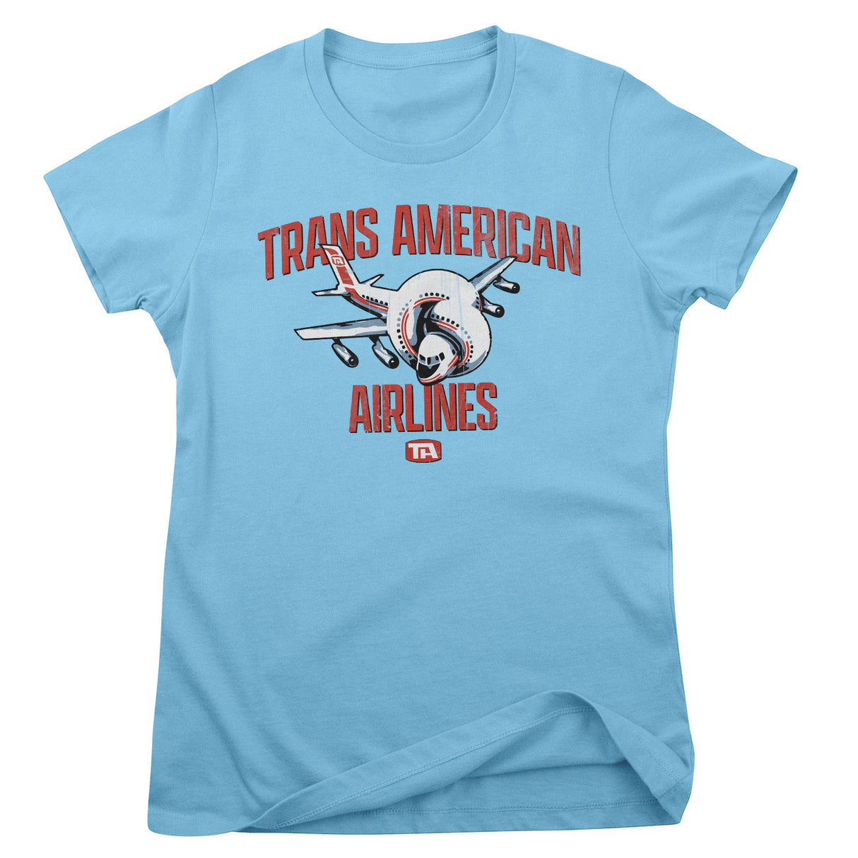 Trans American Airlines Girly Tee