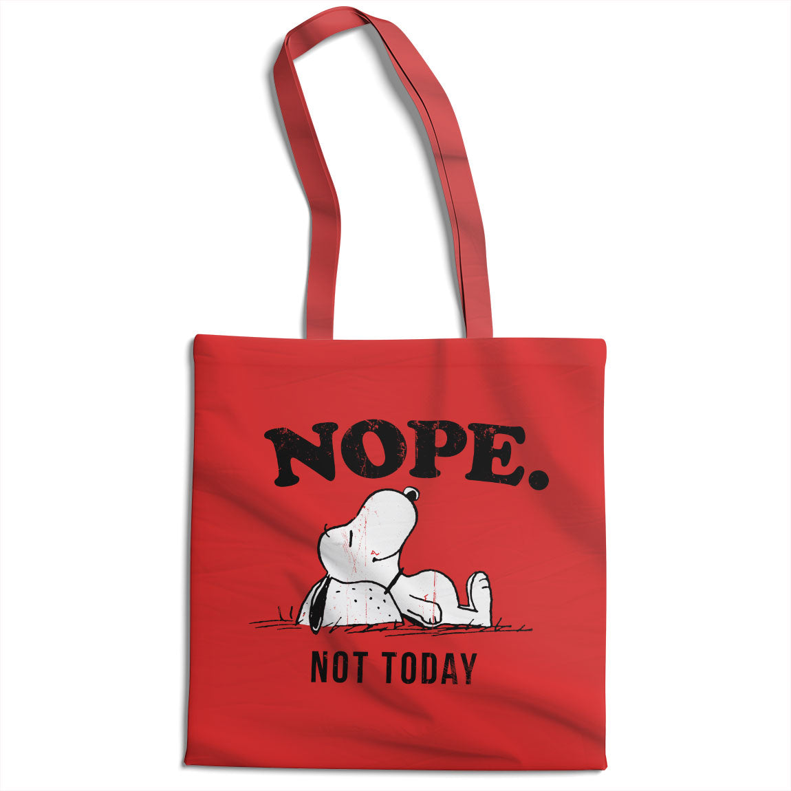 Peanuts - Nope. Not Today Tote Bag