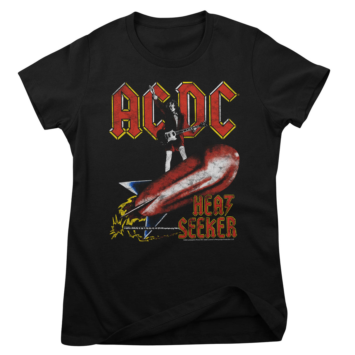 AC/DC - Heat Seeker Girly Tee