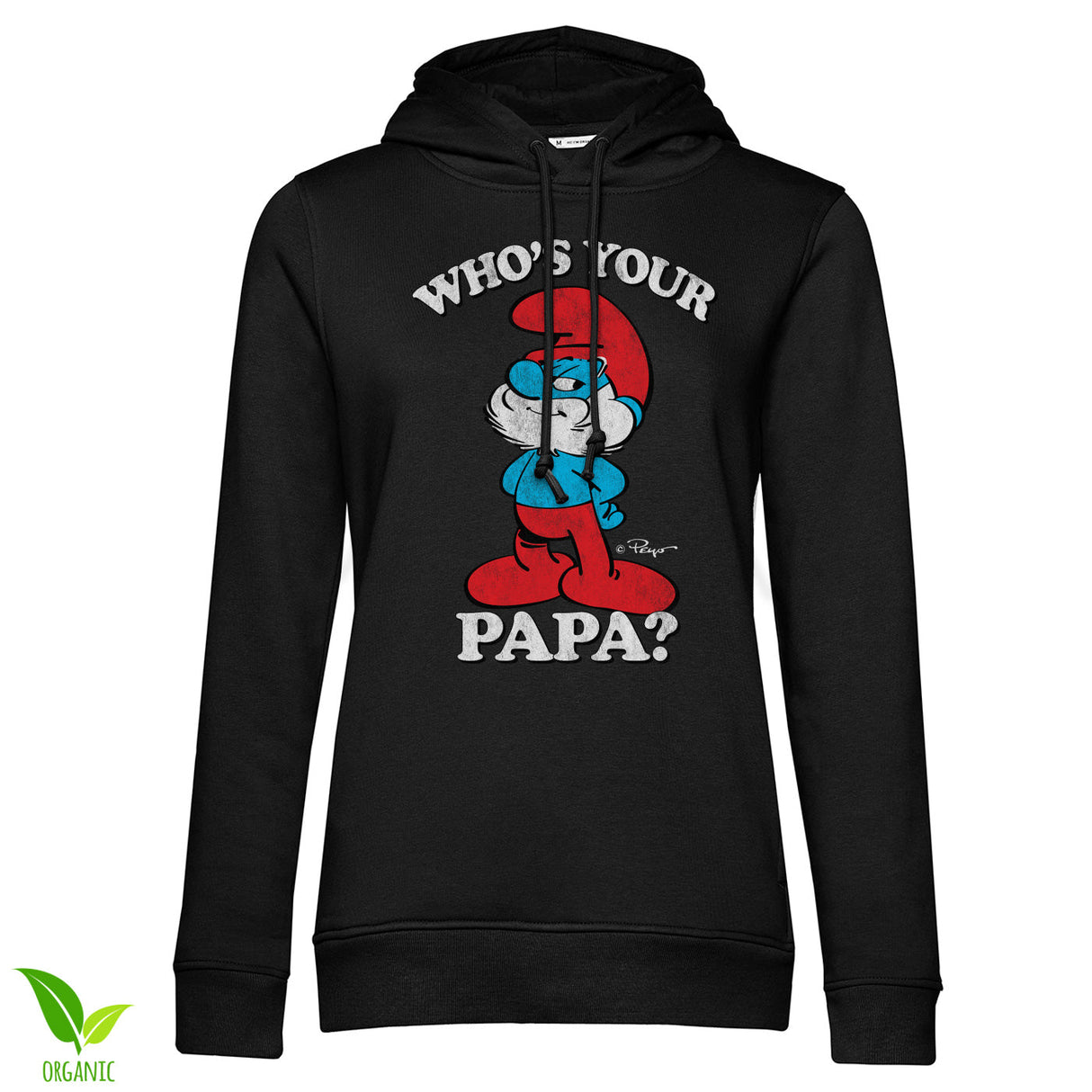Who's Your Papa? Girly Hoodie