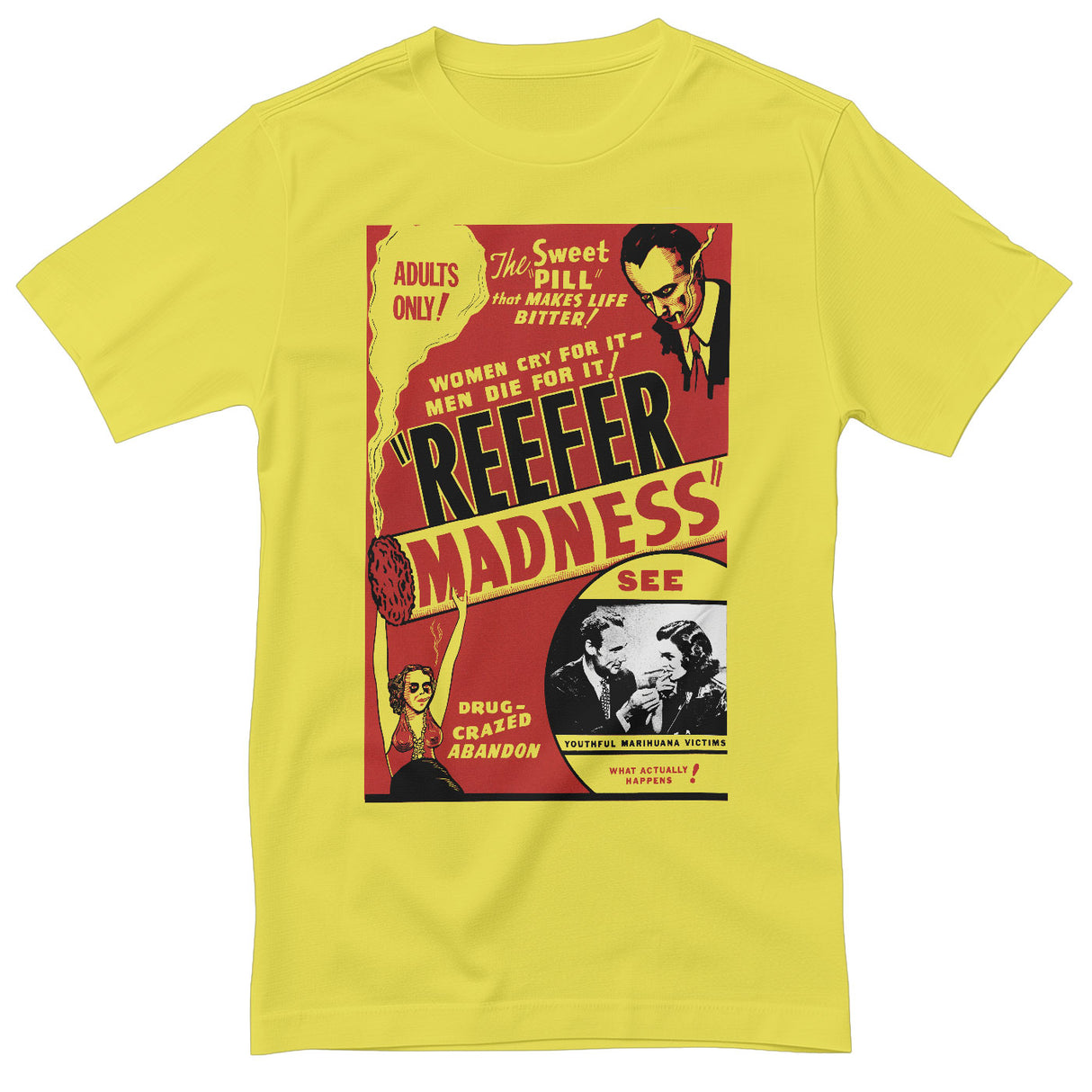 Reefer Madness Vintage Poster T-Shirt