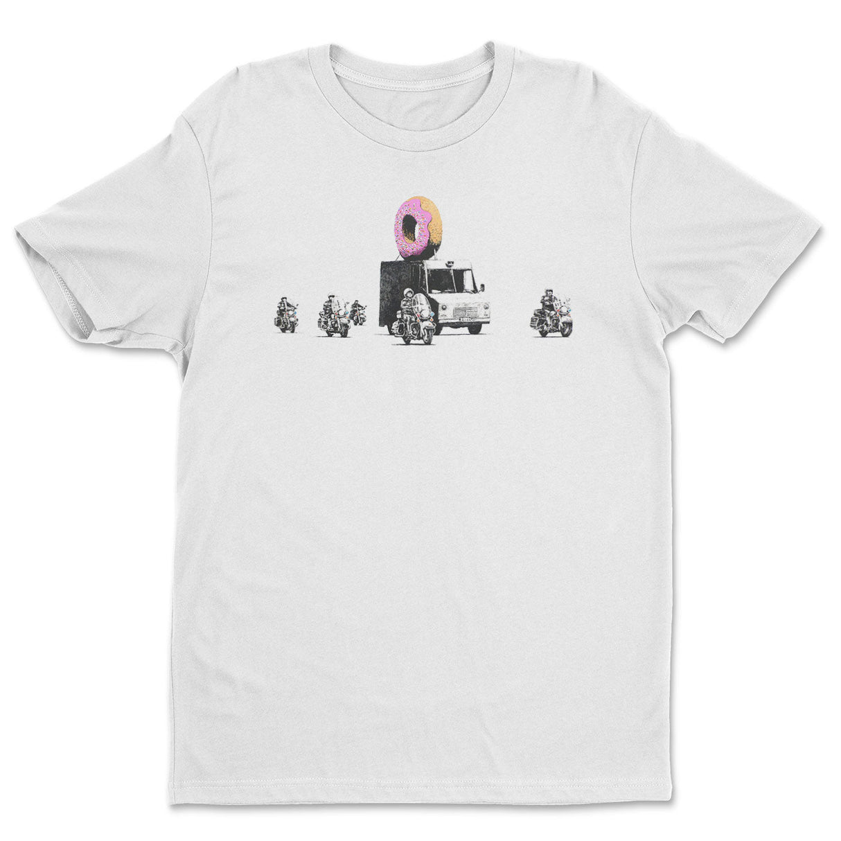 Banksy - Heavy Donut Security Tee