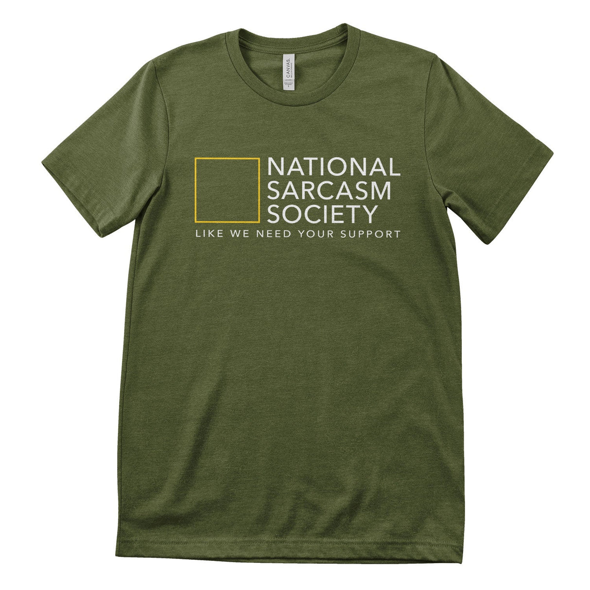 National Sarcasm Society Tee