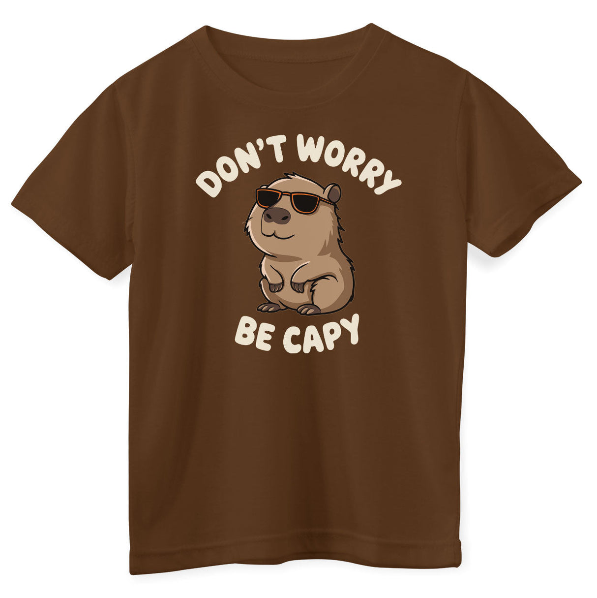 Don't Worry - Be Capy Kids Tee