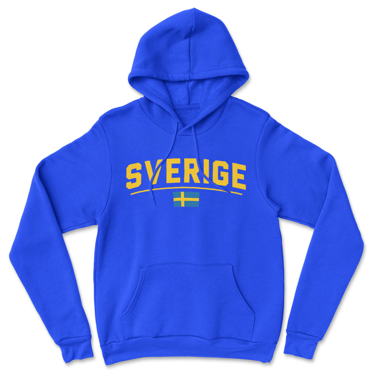 Sverige Flagga Hoodie