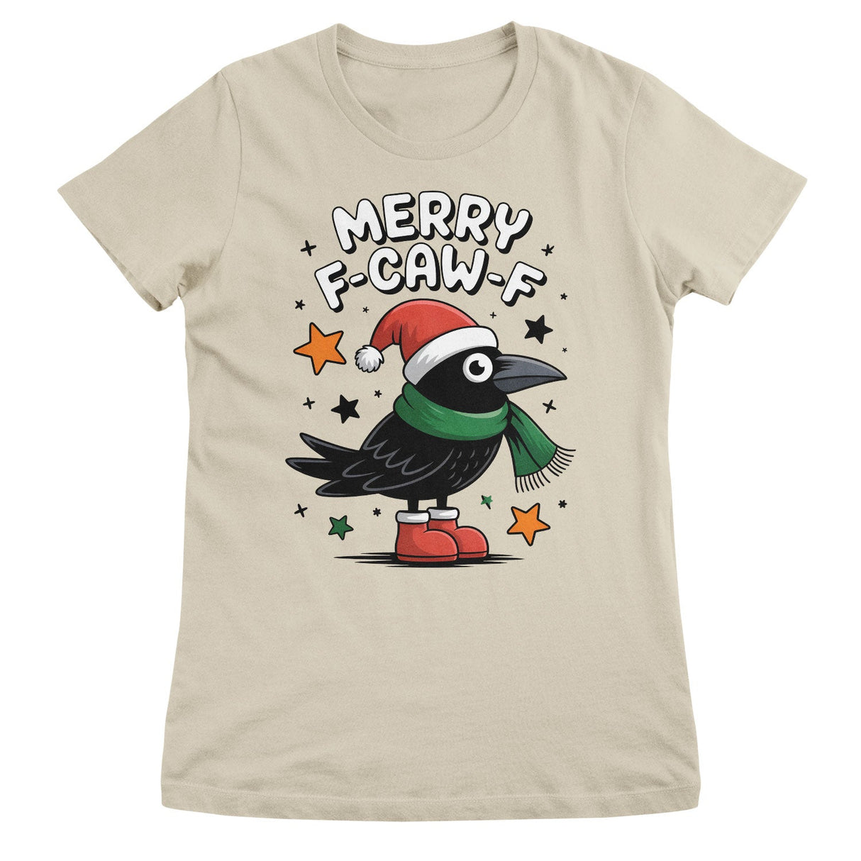 Merry F-CAW-F Girly Tee