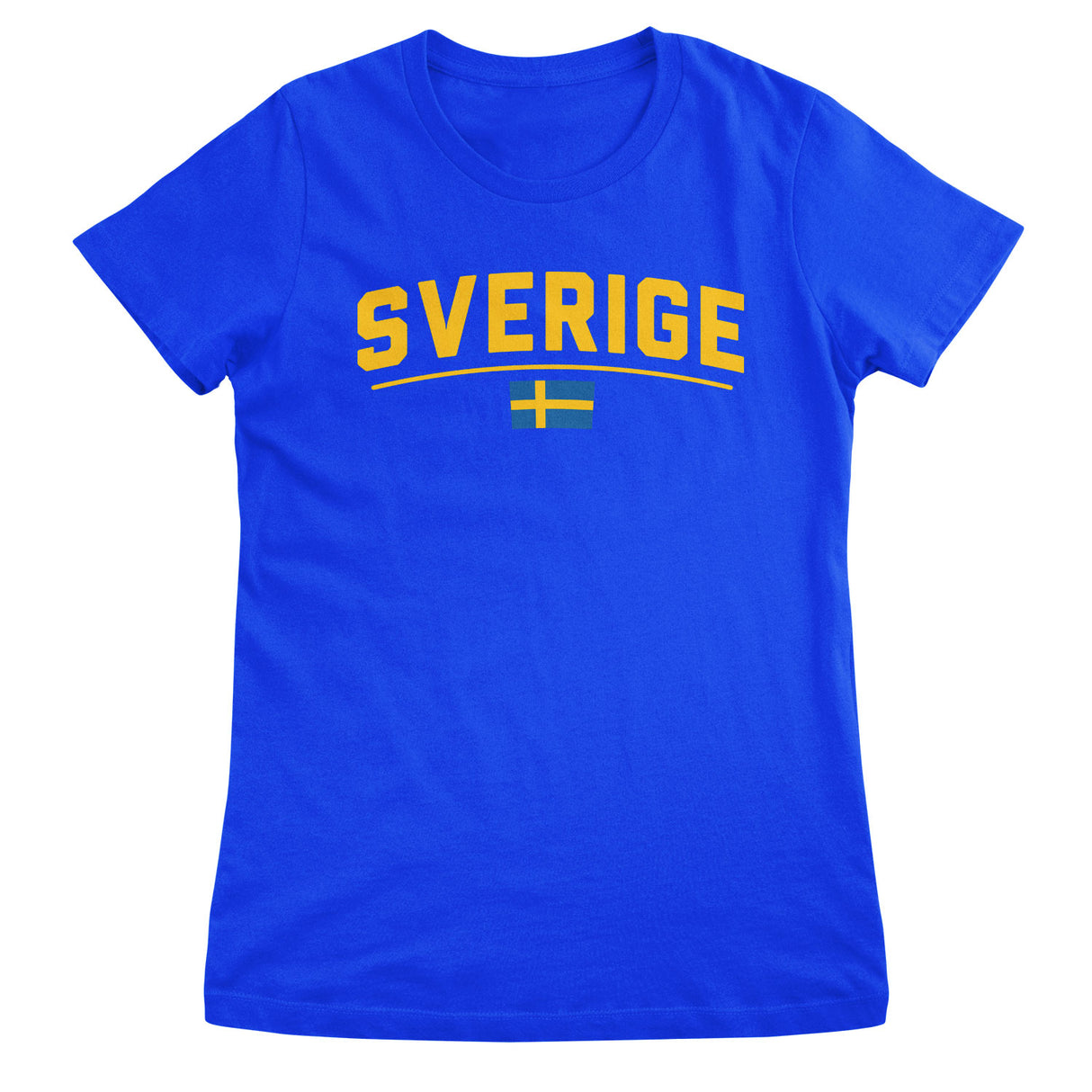 Sverige Flagga Girly Top