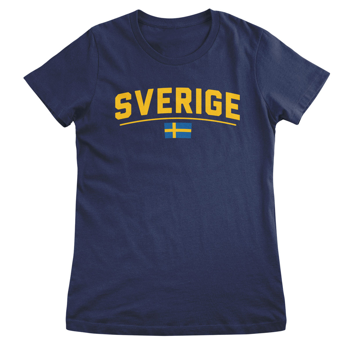 Sverige Flagga Girly Top