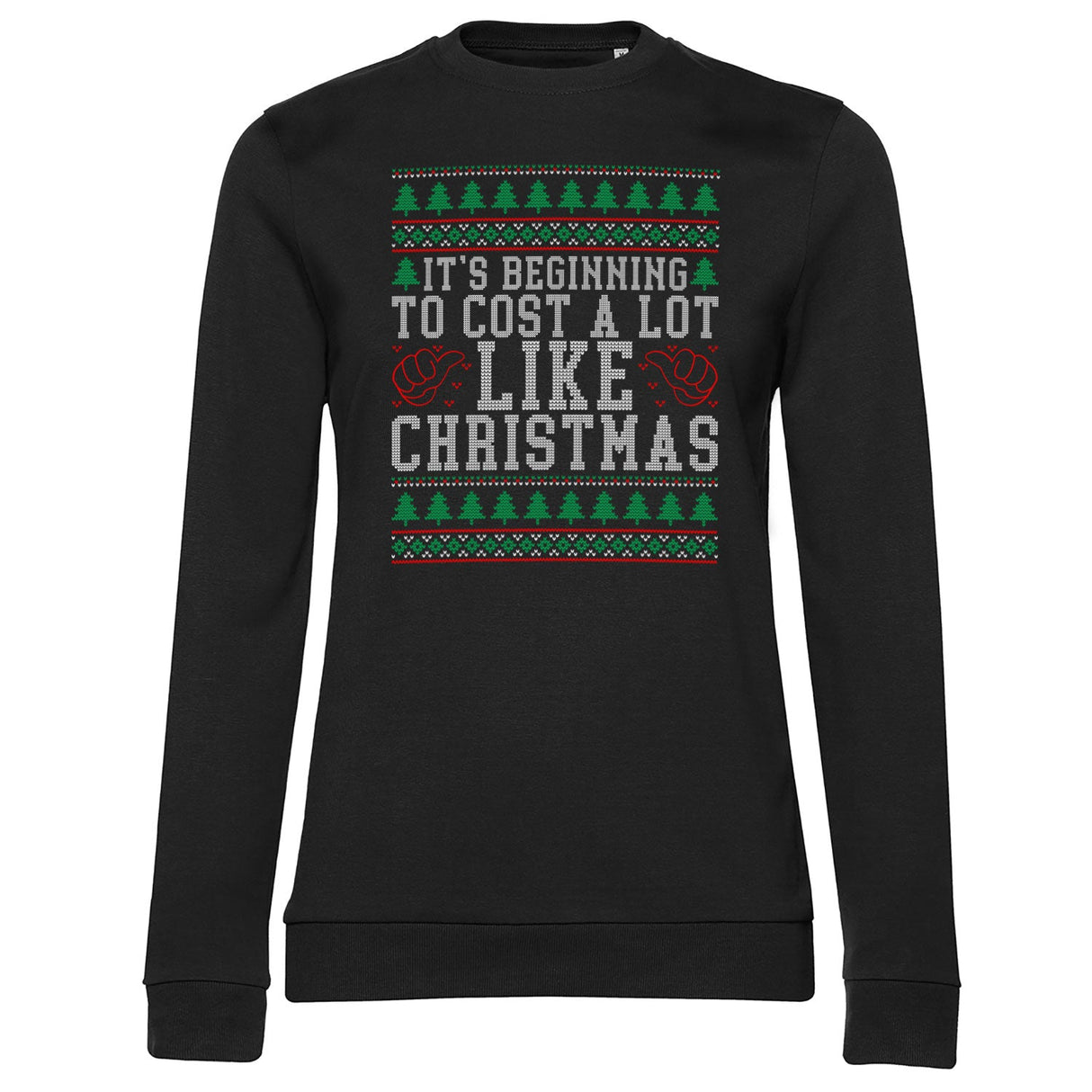 It's Beginning To Cost A Lot Like Christmas Girly Sweatshirt