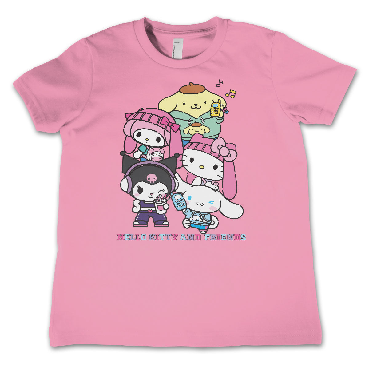 Hello Kitty and Friends Stacked Gang Kids Tee