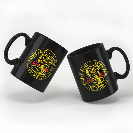Cobra Kai - Strike First - Strike Hard - No Mercy Mug