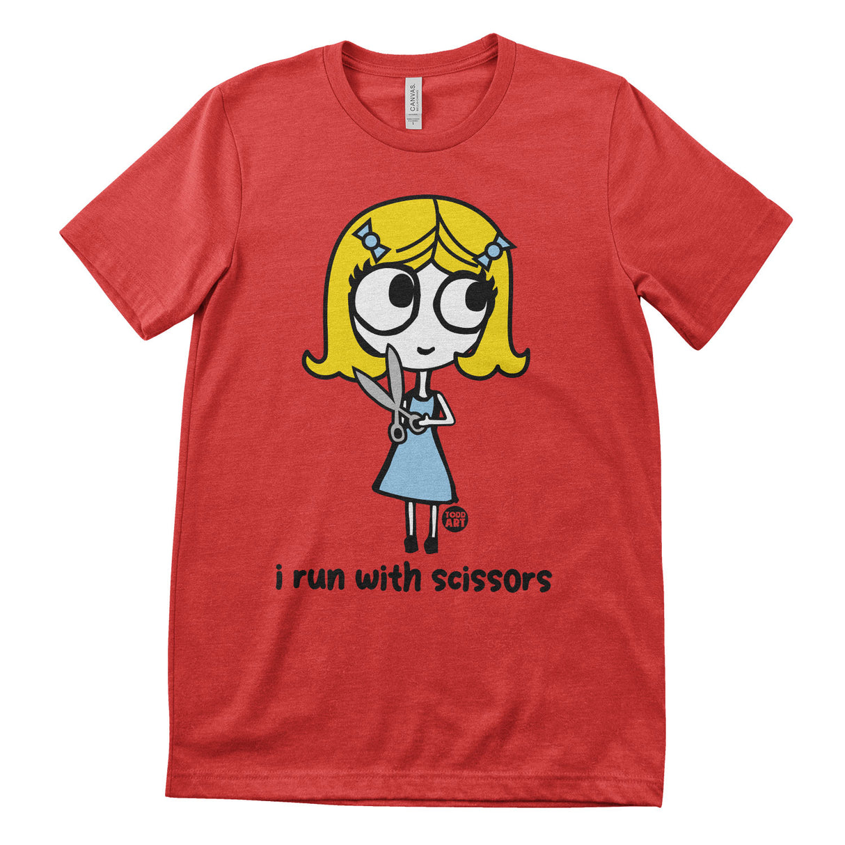 I Run With Scissors - ToddArt T-Shirt