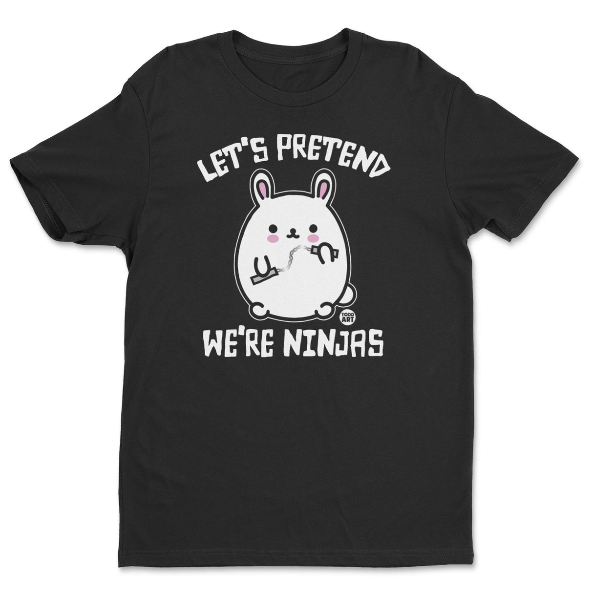 Bad Bunny - Let's Pretend We're Ninjas - ToddArt T-Shirt