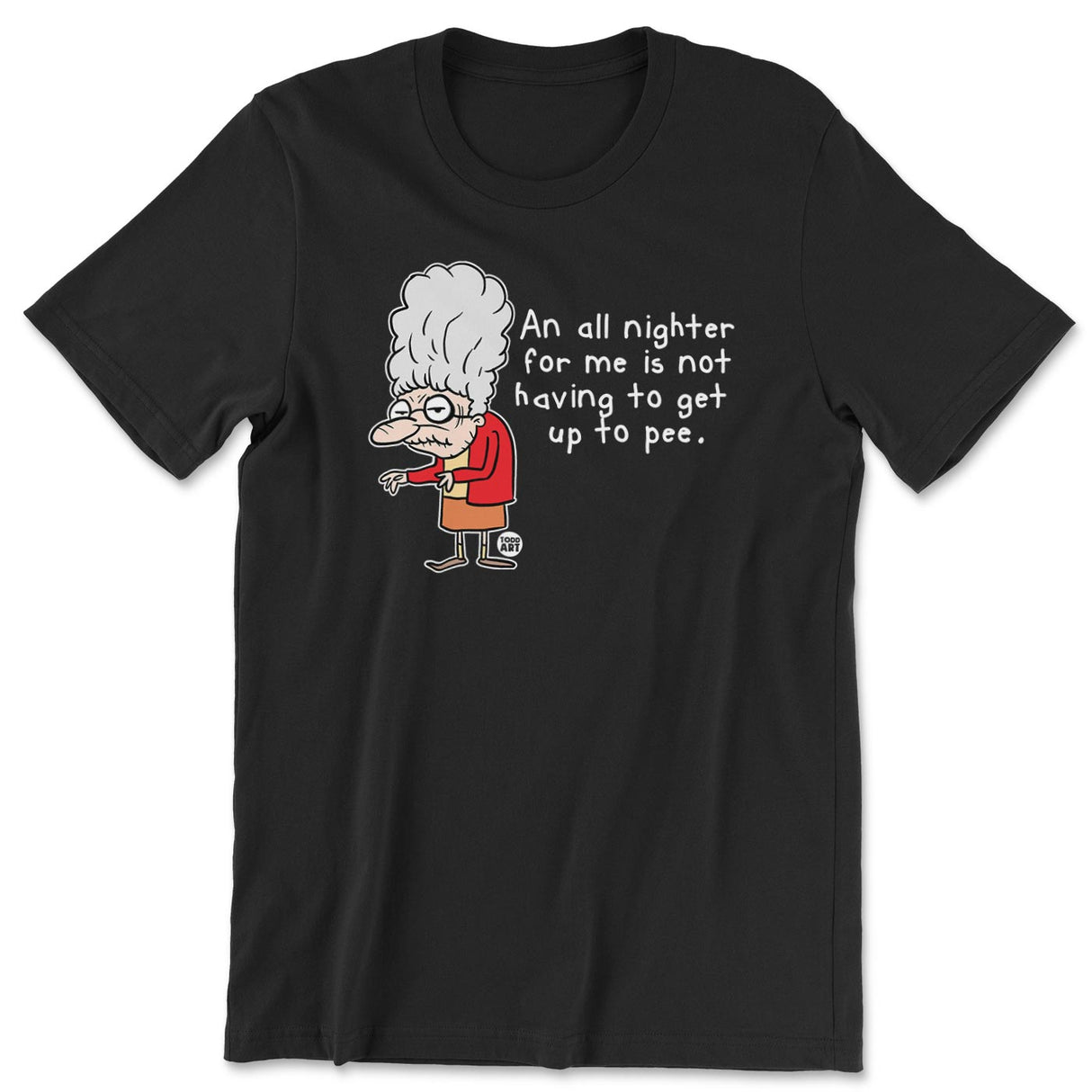 An All Nighter - ToddArt T-Shirt