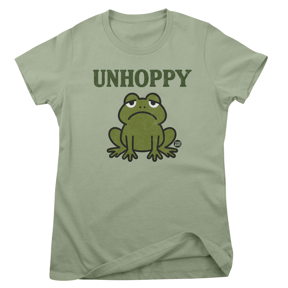Unhoppy - ToddArt Girly Tee